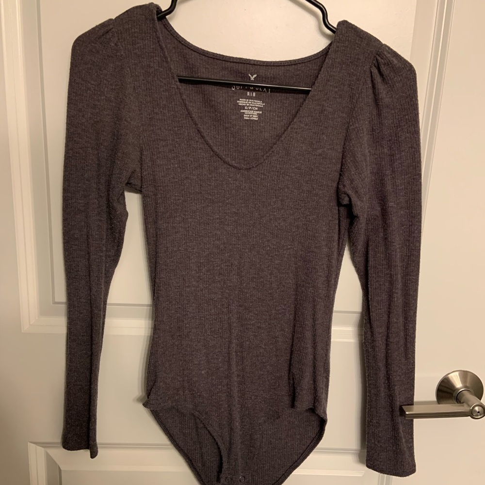 American Eagle soft and sexy rib body suit